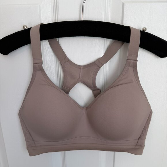Victoria's Secret VSX Incredible Max™ Sports Bra 32DD Barest Taupe - Picture 2 of 12